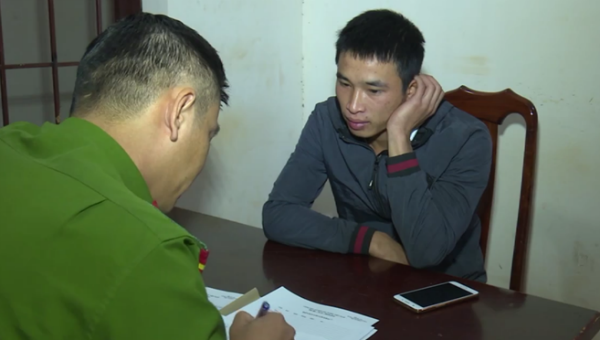 Nguyễn Huy Thái tại cơ quan điều tra
