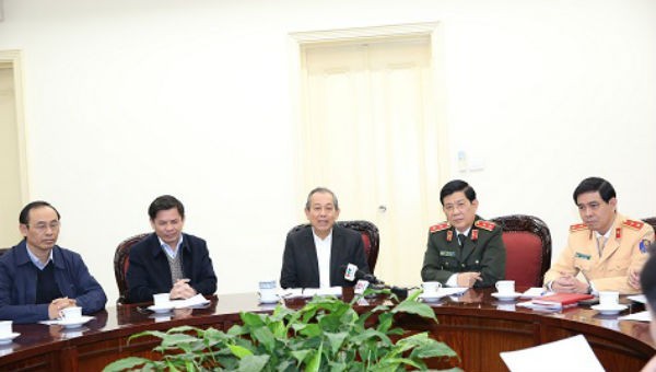 Phó Thủ tướng Thường trực Trương Hòa Bình chủ trì cuộc họp