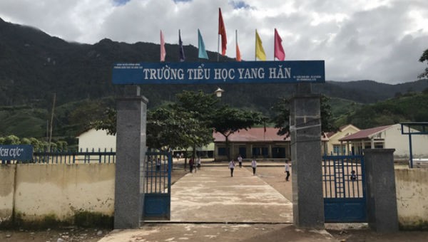 Trường Tiểu học Yang Hăn nơi bà Sơn làm hiệu trưởng