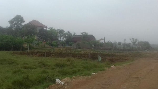 Biệt thự "khủng" hàng trăm m2 xây dựng trái phép trên đất nông nghiệp tại xã Xuân Thu, Sóc Sơn, Hà Nội. Ảnh: GĐXH