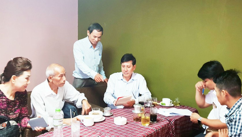 Đại diện các DN phản đối việc bị Công ty KCN Định Quán quyết định đơn phương chấm dứt hợp đồng thuê đất.