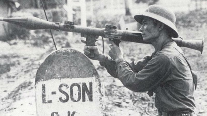 Bộ đội Việt Nam đánh trả lại quân xâm lược phía Bắc năm 1979. Ảnh tư liệu: Quân Đội Nhân Dân