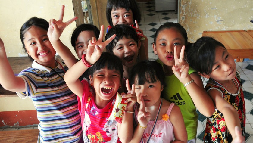 Học sinh khuyết tật được học tập, sinh hoạt tại Trung tâm nuôi dạy trẻ khuyết tật tỉnh Đồng Nai. 
