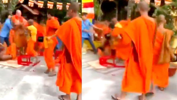 Mượn áo tu hành đánh nhau làm ảnh hưởng xấu đên hình ảnh Phật giáo