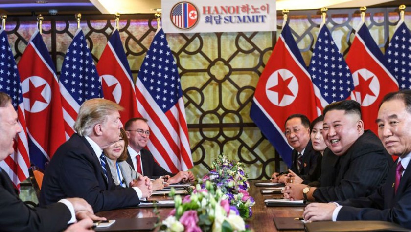 Phái đoàn Mỹ - Triều Tiên tại Hội nghị.