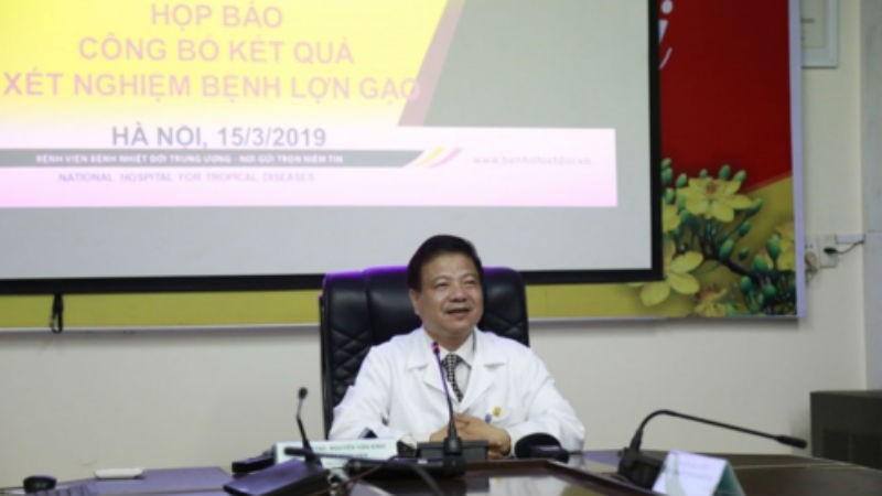 GS.TS Nguyễn Văn Kính - Giám đốc Bệnh viện Bệnh nhiệt đới Trung ương