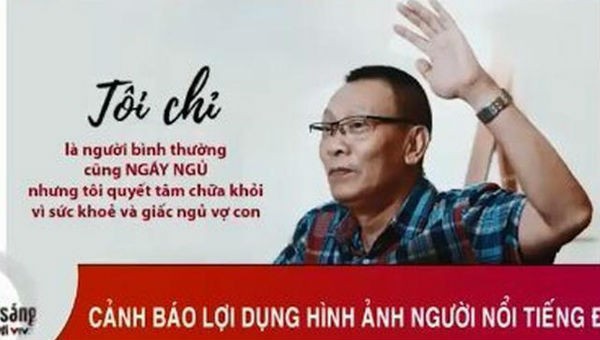 MC Lại Văn Sâm "bỗng dưng" là gương mặt đại diện cho thuốc chữa ngáy ngủ