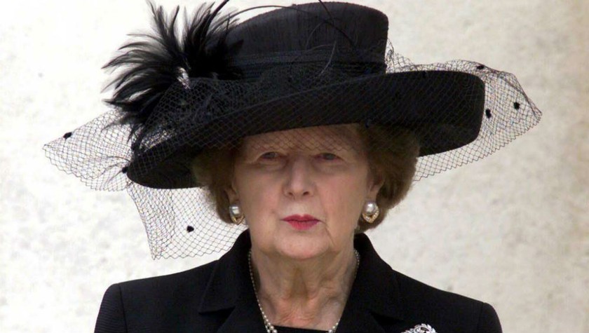 Bà Margaret Thatcher.