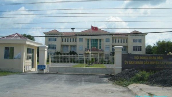 Trụ sở UBND huyện Lai Vung  