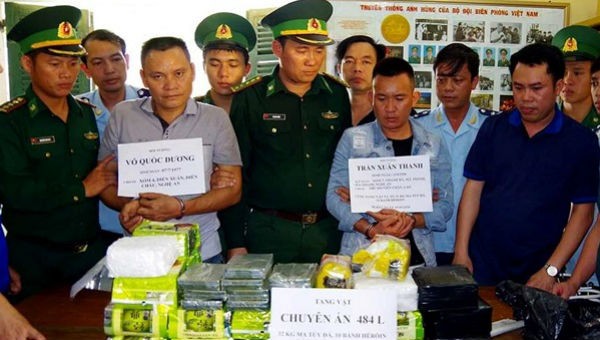 Bắt giữ các đối tượng buôn ma túy ở Hà Tĩnh