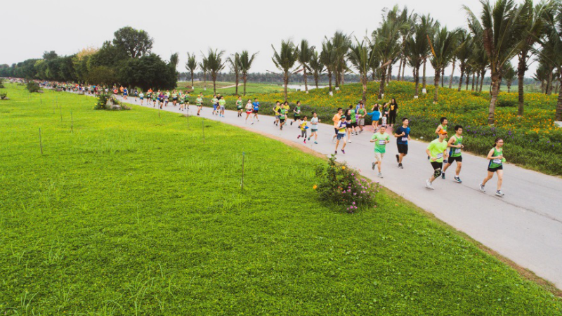 Ecopark Marathon – Ngày hội gia đình ý nghĩa dịp nghỉ lễ