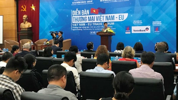 Diễn đàn Thương mại Việt Nam - EU 2018