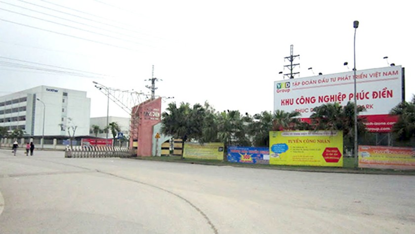 Khu công nghiệp Phúc Điền, tại huyện Cẩm Giàng, Hải Dương của Công ty Nam Quang.