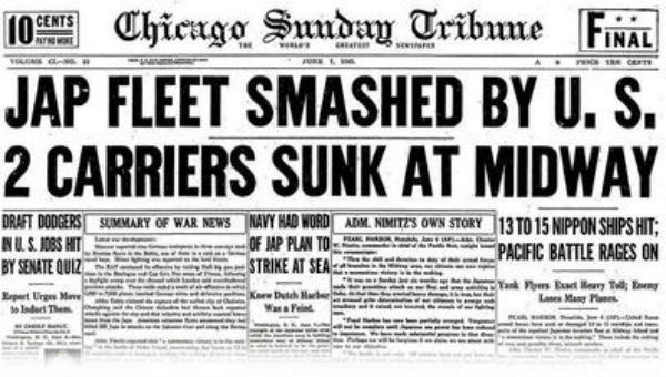 Bản tin của Chicago Sunday Tribune.