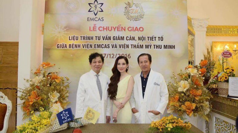 TMV Thu Minh là đối tác chiến lược, lâu dài của Bệnh viện Thẩm mỹ EMCAS