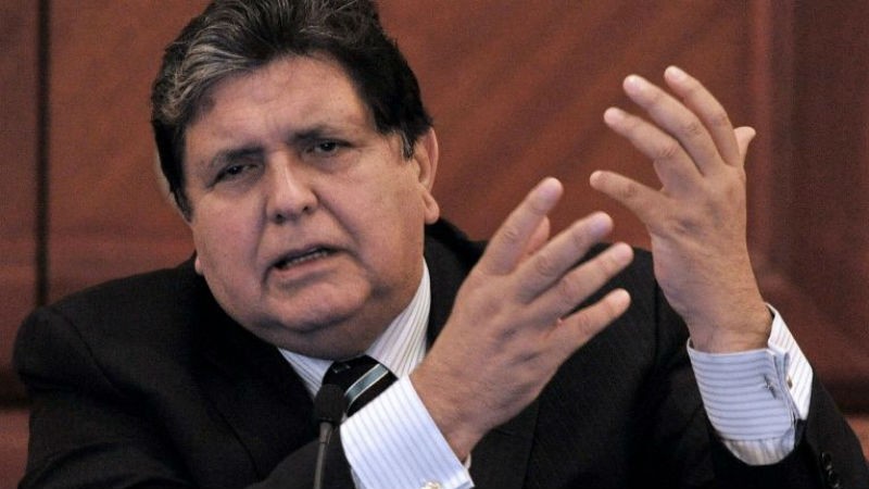 Cựu Tổng thống Peru Alan Garcia.