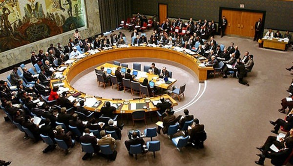 Một cuộc họp của Hội đồng Bảo an Liên hợp quốc