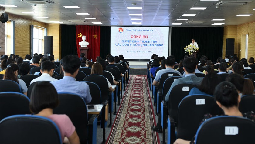 Đây là đợt thanh tra liên ngành về BHXH, BHYT thứ 2 trong năm 2019 tại Hà Nội