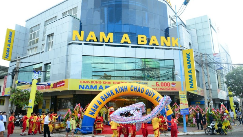 Lễ khai trương một chi nhánh ngân hàng Nam Á. 