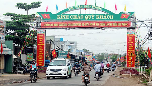 Đồng Nai: Hiệp Phước trở thành thị trấn đầu tiên của huyện Nhơn Trạch