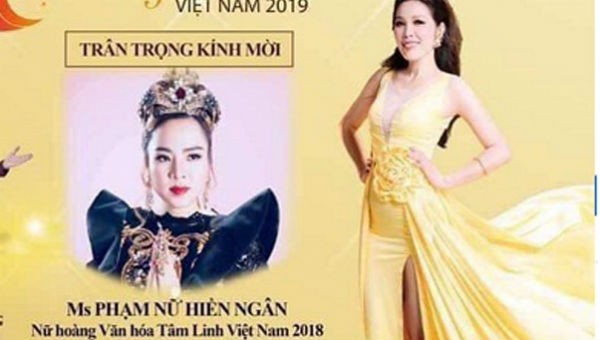 Chương trình Tôn vinh nữ hoàng thương hiệu Việt Nam 2019 theo kế hoạch sẽ diễn ra vào 20h tối nay tại Cung Hữu nghị nhưng đã bị huỷ trước giờ G