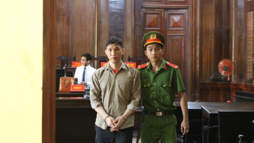 Bị cáo Minh tại tòa.