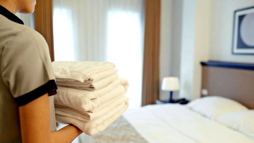 Sạch sẽ hay không tạo ấn tượng đầu tiên mỗi du khách đặt chân vào phòng khách sạn.