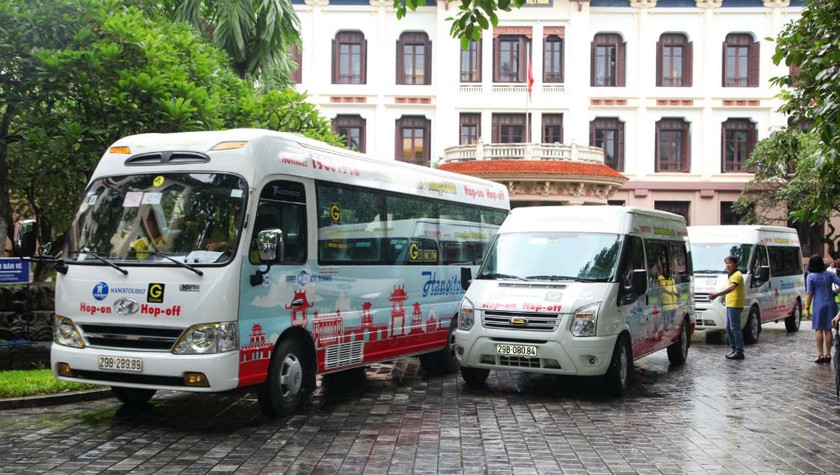 Đội xe phục vụ 'Tuyến du lịch vàng' tham quan TP Hà Nội nay đã ngừng hoạt động
