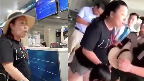 Nữ đại úy công an đã xúc phạm thậm tệ nữ nhân viên hàng không ở sân bay Tân Sơn Nhất