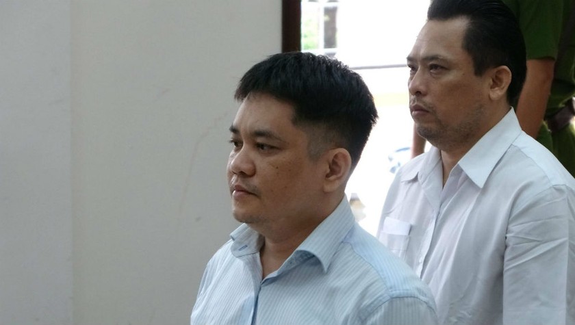 Bị cáo Nguyễn Tiến Lãm tại tòa.