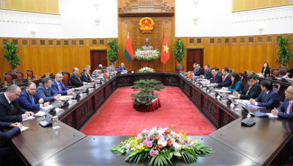 Hội đàm cấp cao Việt Nam-Belarus