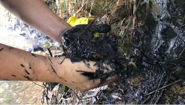 Công ty Thanh Hà nói gì về thông tin thuê người đổ dầu thải xuống sông Đà?
