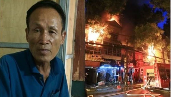 Ông Nguyễn Thế Hiệp bị truy tố trong vụ cháy gần Bệnh viện Nhi.