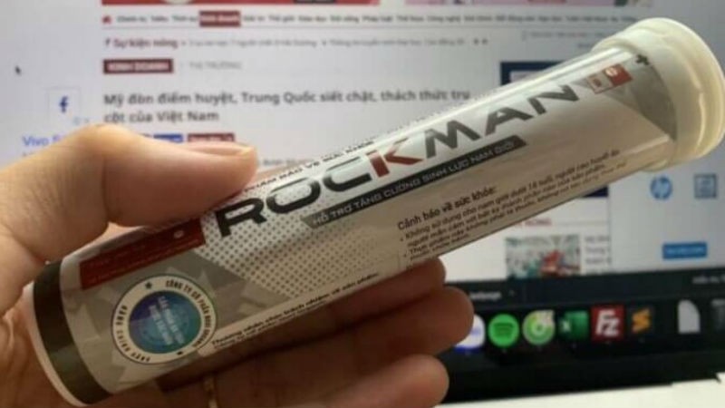 Cục An toàn Thực phẩm (Bộ Y tế) khuyến cáo một số website quảng cáo sản phẩm Rockman có dấu hiệu lừa dối người tiêu dùng.