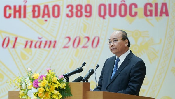 Thủ tướng Nguyễn Xuân Phúc phát biểu chỉ đạo hội nghị