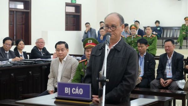 Bị cáo Trần Văn Minh tại tòa