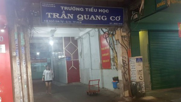 Trường tiểu học Trần Quang Cơ.