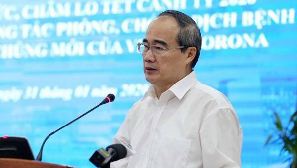 Bí thư Thành uỷ TP HCM Nguyễn Thiện Nhân