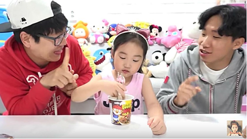 Boram, Youtuber nhí 6 tuổi người Hàn.