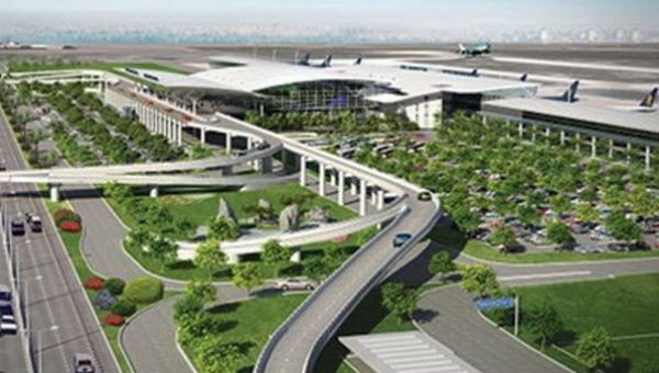 Phối cảnh dự kiến sân bay Long Thành.