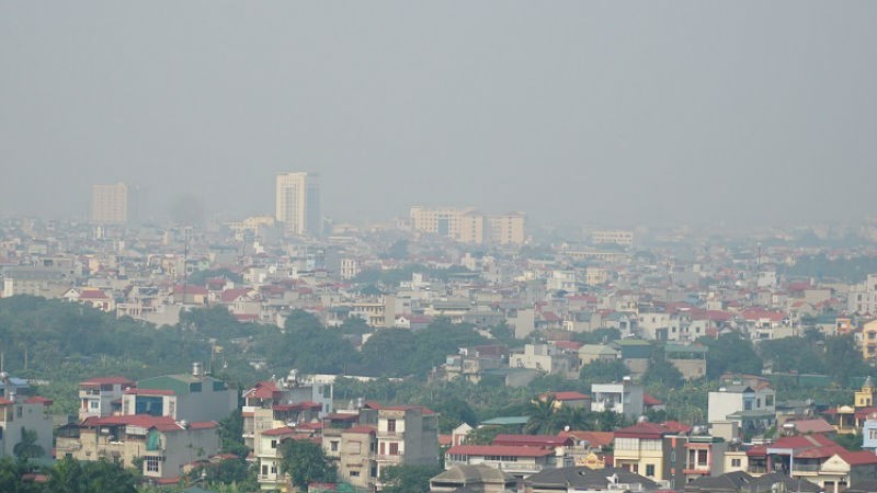 Chất lượng không khí ở Hà Nội tiếp tục ô nhiễm