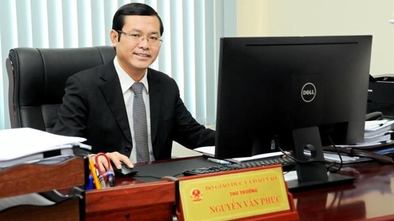 Thứ trưởng Bộ GD-ĐT Nguyễn Văn Phúc.
