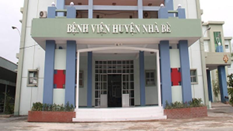 Trụ sở Bệnh viện huyện Nhà Bè - TP HCM.