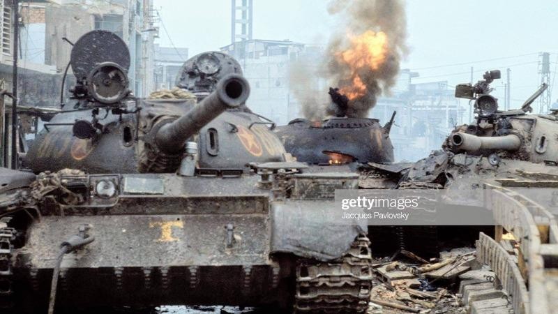 Ảnh tư liệu: Những chiếc xe tăng ngày 30/4/1975