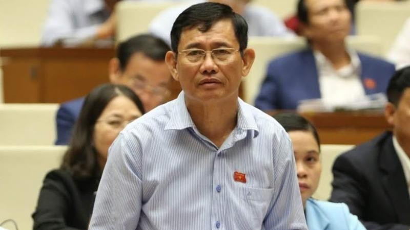 Đại biểu Nguyễn Ngọc Phương (Quảng Bình) phát biểu tại Quốc hội.