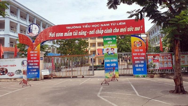 Trường tiểu học Nam Từ Liêm.