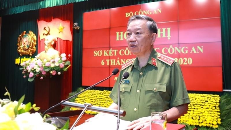 Bộ trưởng Tô Lâm phát biểu kết luận tại Hội nghị