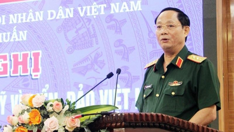Thượng tướng Trần Quang Phương phát biểu tại hội nghị