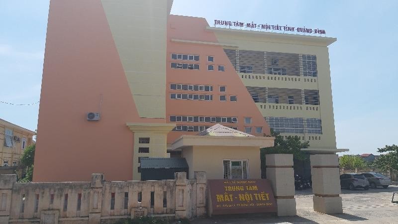 Trụ sở trung tâm Mắt - Nội tiết tỉnh Quảng Bình