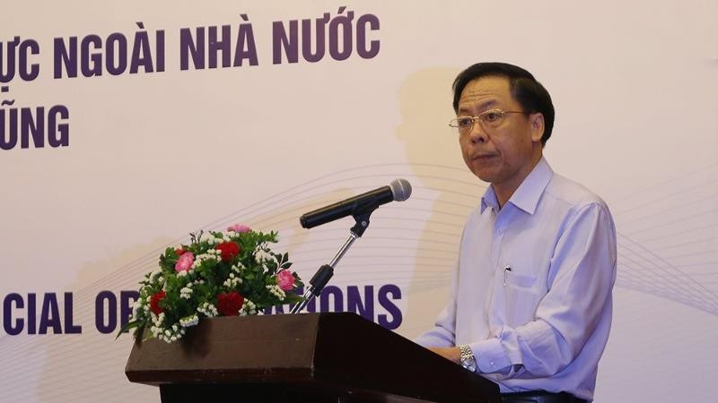 Phó Tổng Thanh tra Chính phủ Trần Ngọc Liêm phát biểu khai mạc hội thảo.